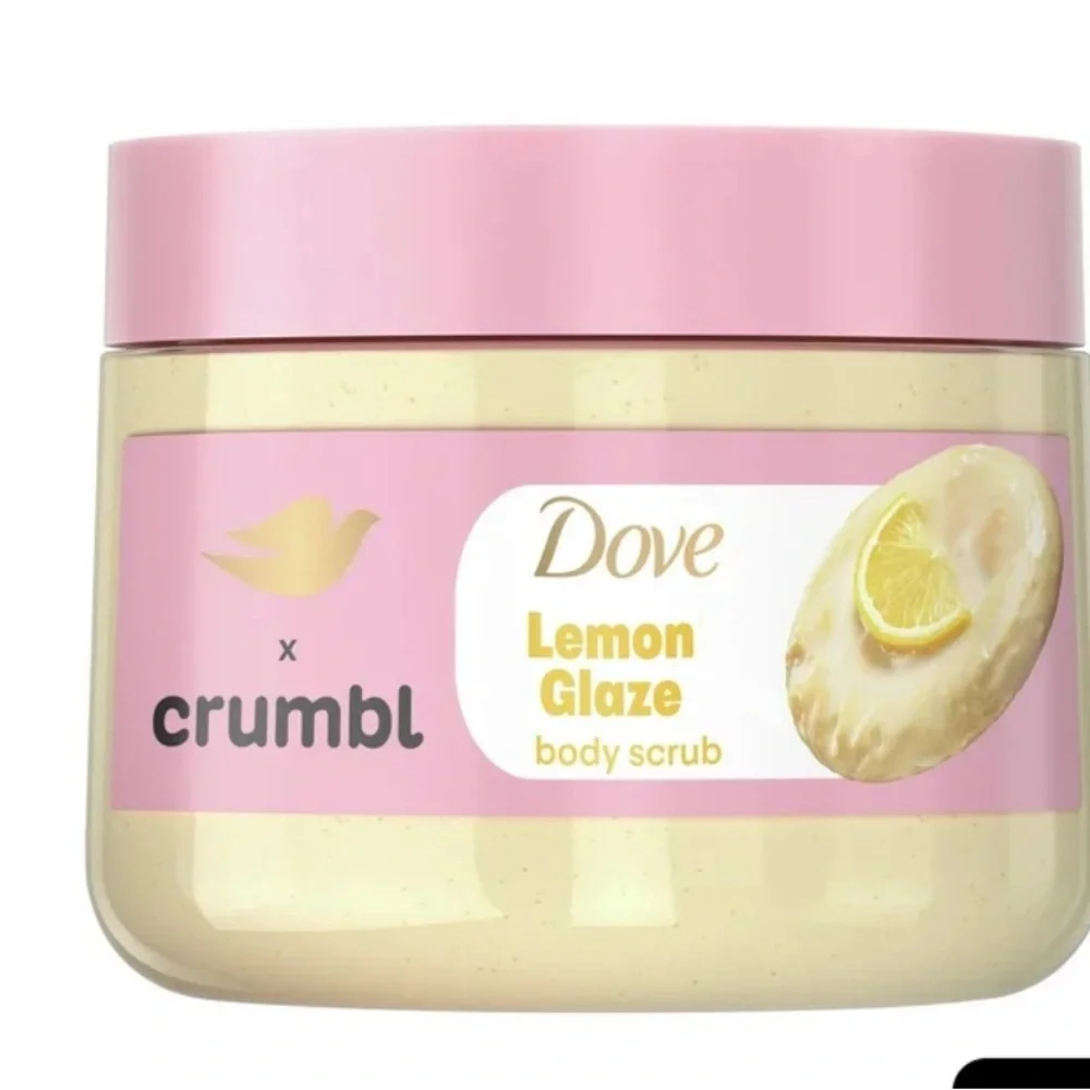 Dove x Crumbl body scrub Lemon Glaze new - Picture 2 of 2